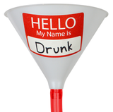 HELLO My Name is DRUNK Beer Bong (3 Sizes Available)