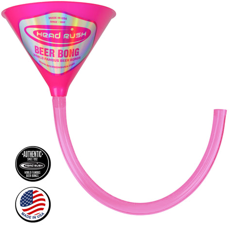 Pink Beer Bong (3 Sizes Available)